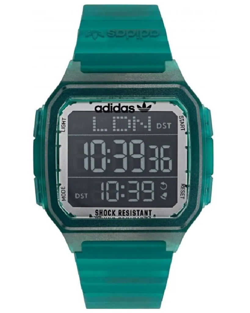 Adidas AOST22048 Orologio Unisex Street Digital One - Verde Bio