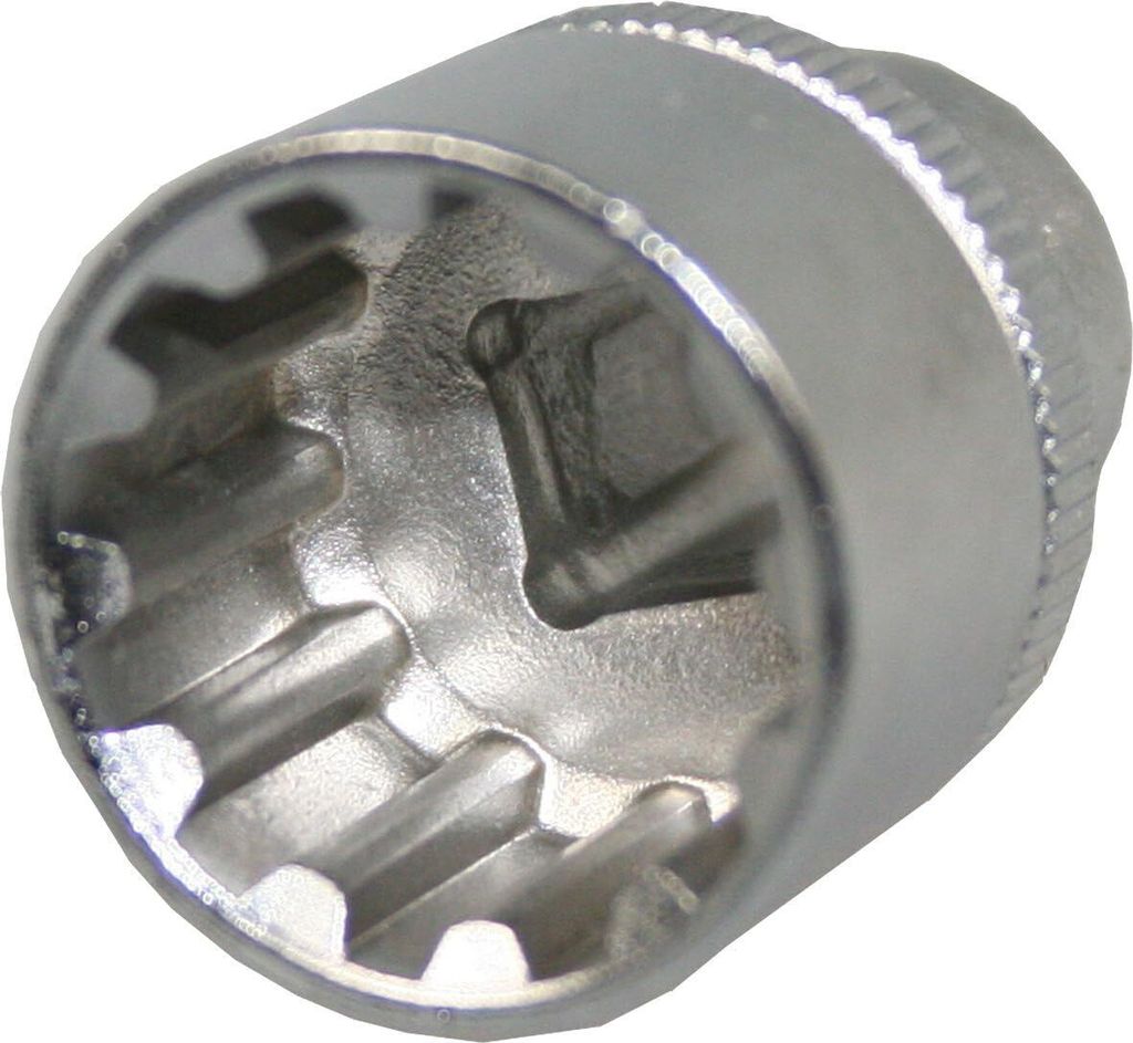 SW-Stahl 05650L-11 Steckschlüsseleinsatz, 1/2", Multi-Profil, 11 mm