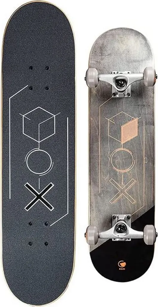 Skateboard de Street RAM Signo Concrete idéal pour débuter en Park