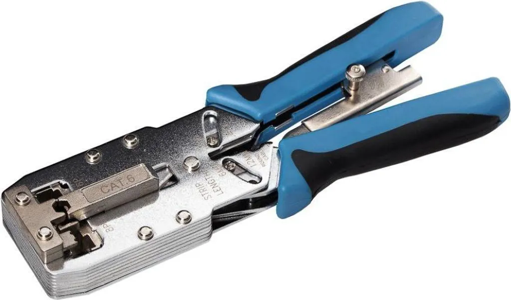 Outil de sertissage professionnel RJ45 et AMP Cat.6 Netrack polyvalent