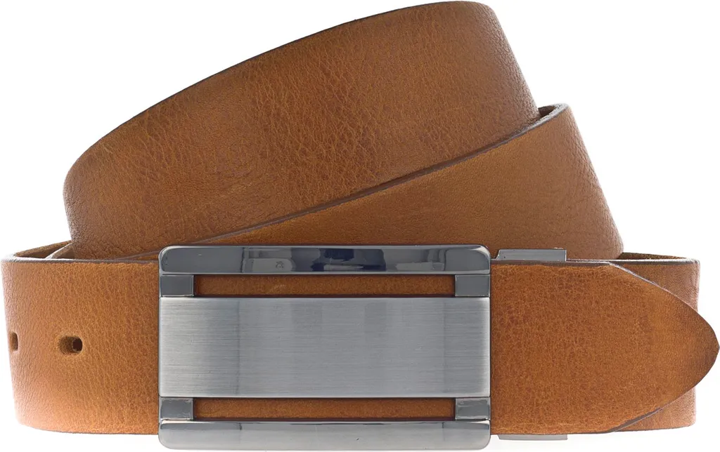 Vanzetti Cintura in Pelle 35mm Classics W85 Cognac | Vera Pelle Tedesca