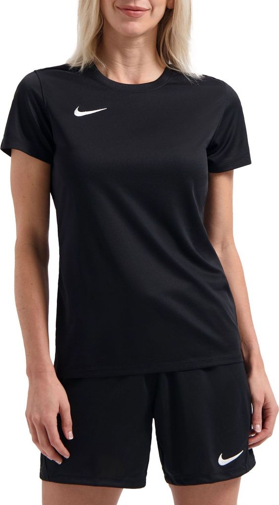 Nike Dri Fit Park 7 Jby Kurzarm-t-shirt Schwarz S Frau Produktbild 12