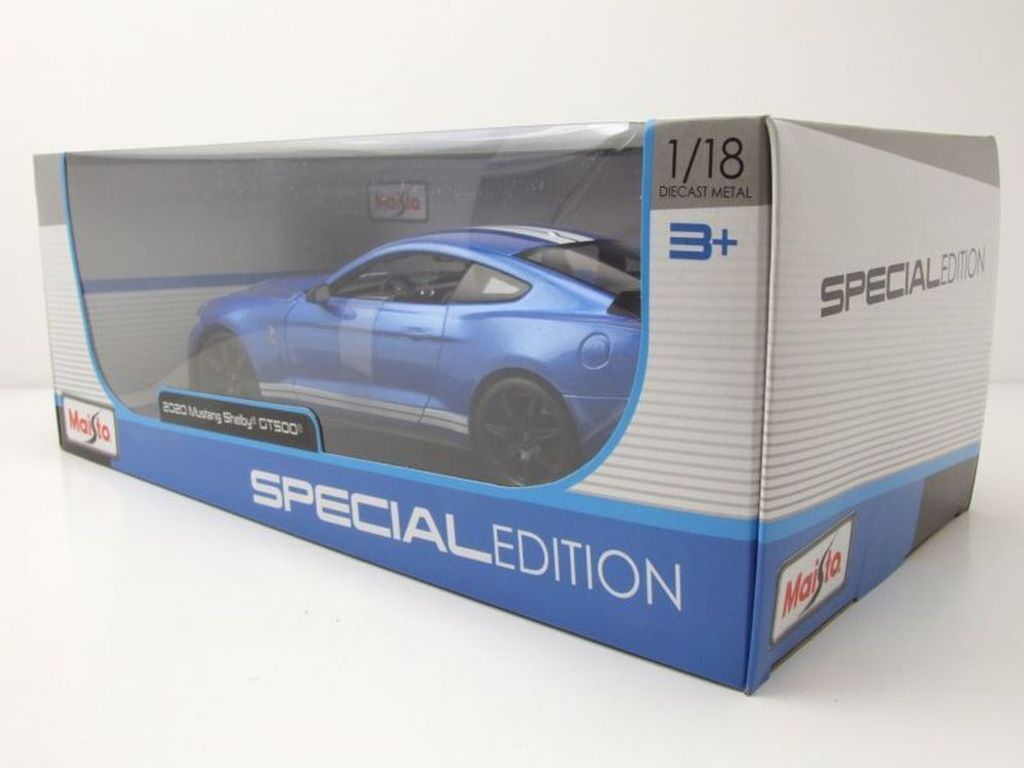 Maisto 31388 - Modellauto - Mustang Shelby GT500 '20 (blau, Produktbild 15
