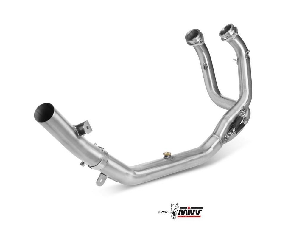 MIVV Edelstahl-Katalysator-Entfernerrohr für HONDA CRF 1000 L Africa Twin