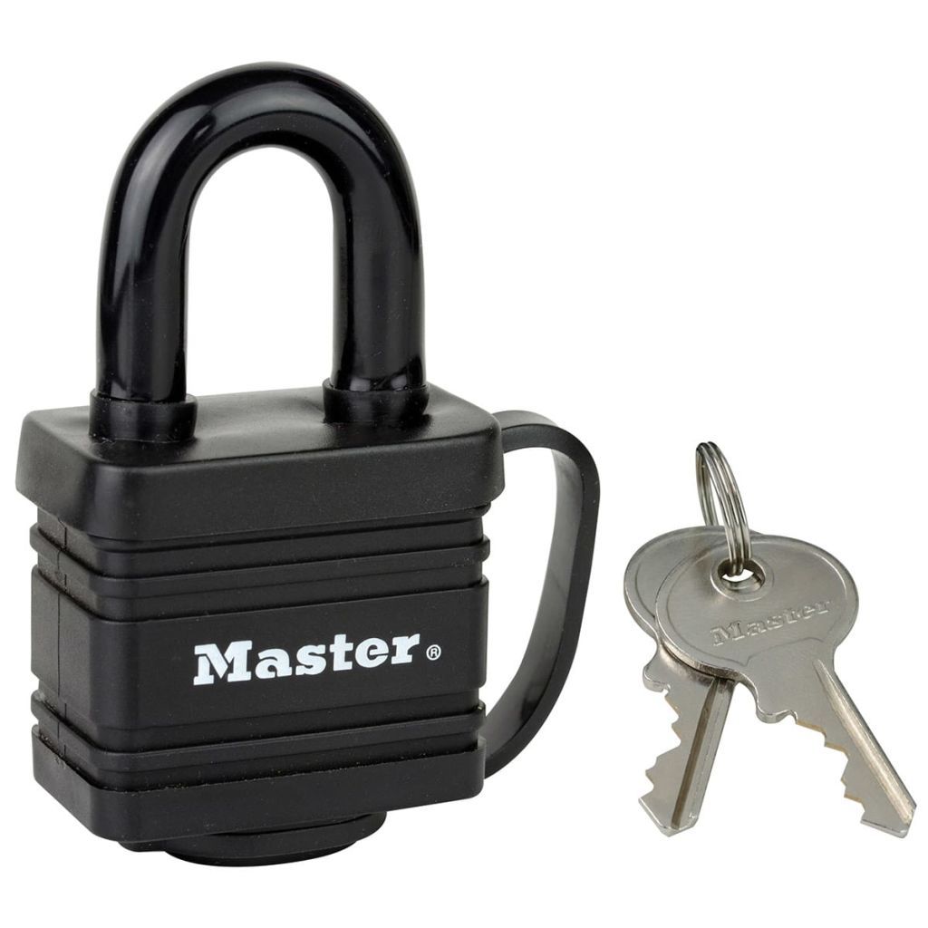 Master Lock Vorhängeschloss mit Stiftzuhaltung Stahl 40 mm 7804EURD