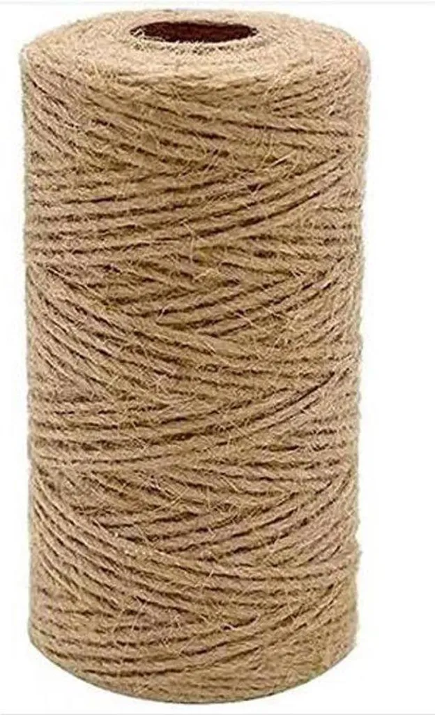 Ficelle de chanvre et sisal naturel 3 mm - 100 m pour artisanat et DIY