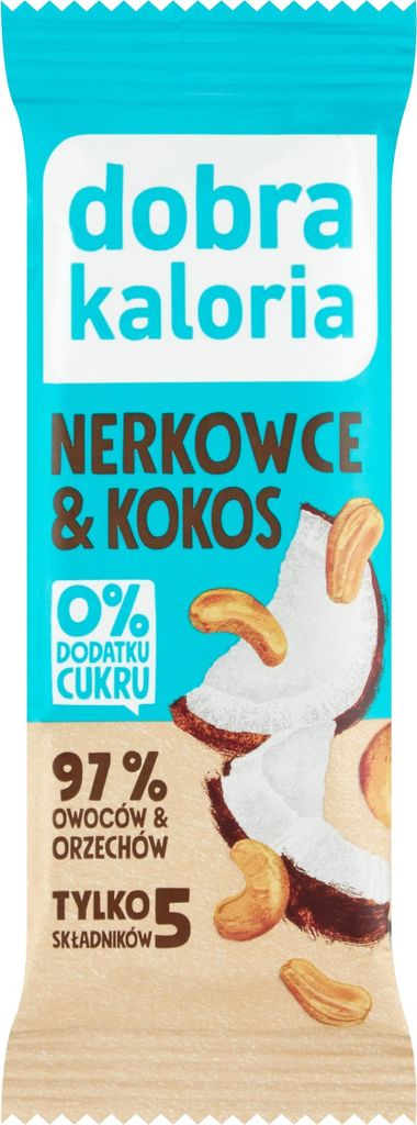 Dobra Kaloria Riegel mit Kokosnuss und Nüssen 35 g Produktbild 
