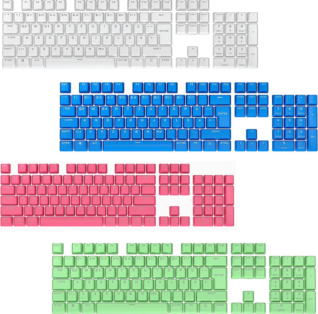 Corsair CH-9911030-DE, Tastaturkappe, Kunststoff, 168 g, Produktbild 1