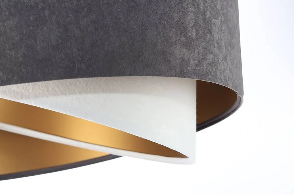 Lustre suspension design Galaxy Ø 50 cm intensité variable gris - 3