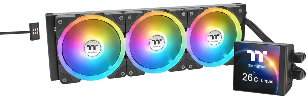 Thermaltake MAGFloe 360 Ultra ARGB Sync avec Écran LCD et Triple Fans