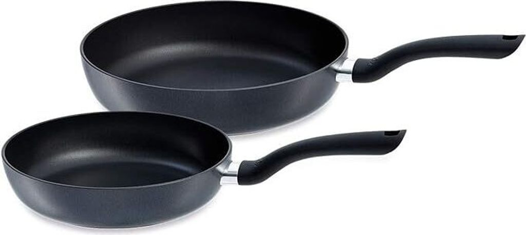 Fissler Cenit / Pfannenset 2-teilig (Ø 24 cm, Ø 28cm) beschichtete Aluminium-Pfannen, Antihaft-Pfanne