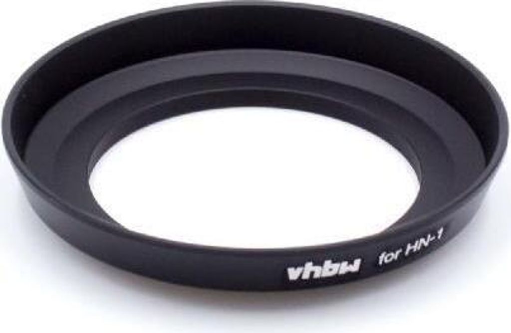 vhbw Gegenlichtblende kompatibel mit Nikon Nikkor AF 24mm f2.8D 52mm Objektiv, Schwarz, Metall, Rund, 7,4 cm