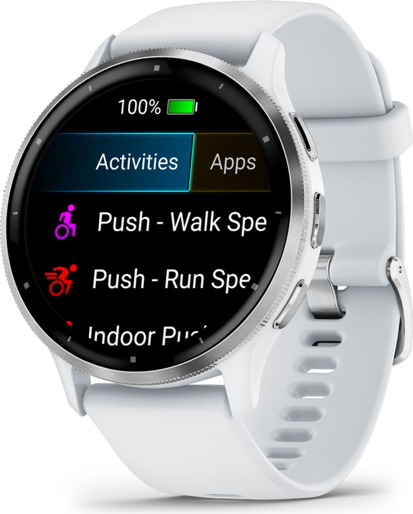 Smartwatch Garmin Venu 3 kamienny biały/srebrny Zdjęcie produktu 8