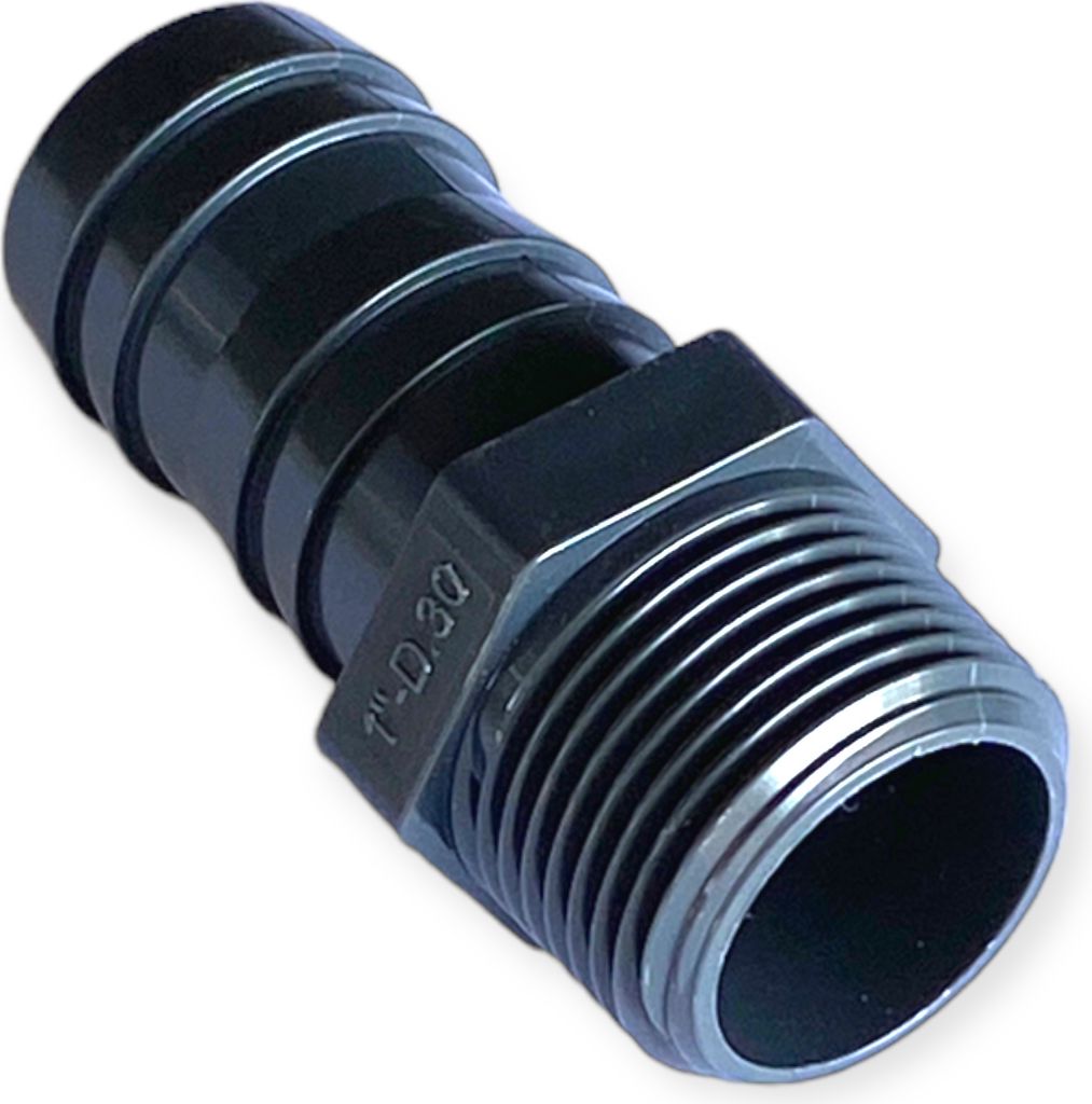 PVC-U Schlauchtülle mit Aussengewinde 2"