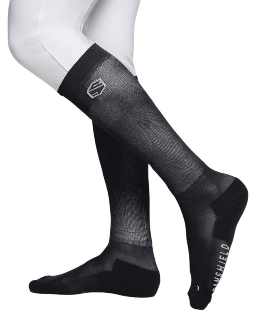 Samshield Reitsocken Uni Blazane FS 2026 3er Pack Kniestrümpfe Black M