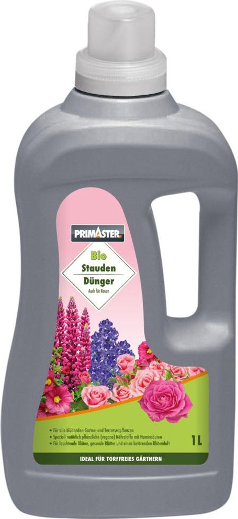 Primaster Flüssigdünger 1 l für Stauden & Rosen