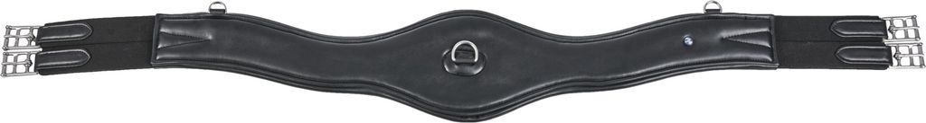BUSSE Sattelgurt TURIN-LONG D, elastisch, Farbe:schwarz, Länge in cm:120