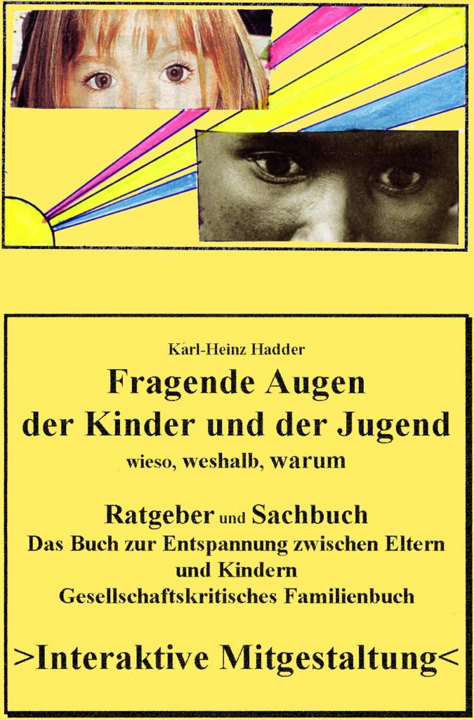 Fragende Augen der Kinder und der Jugend