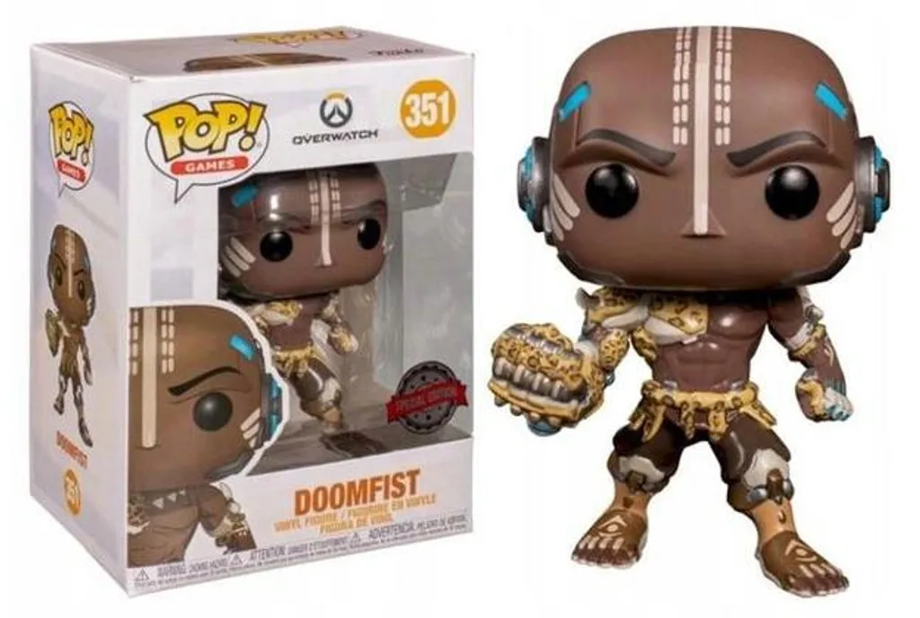 Cadeau Idéal Overwatch Funko POP Doomfist 351 Edition Spéciale Collector