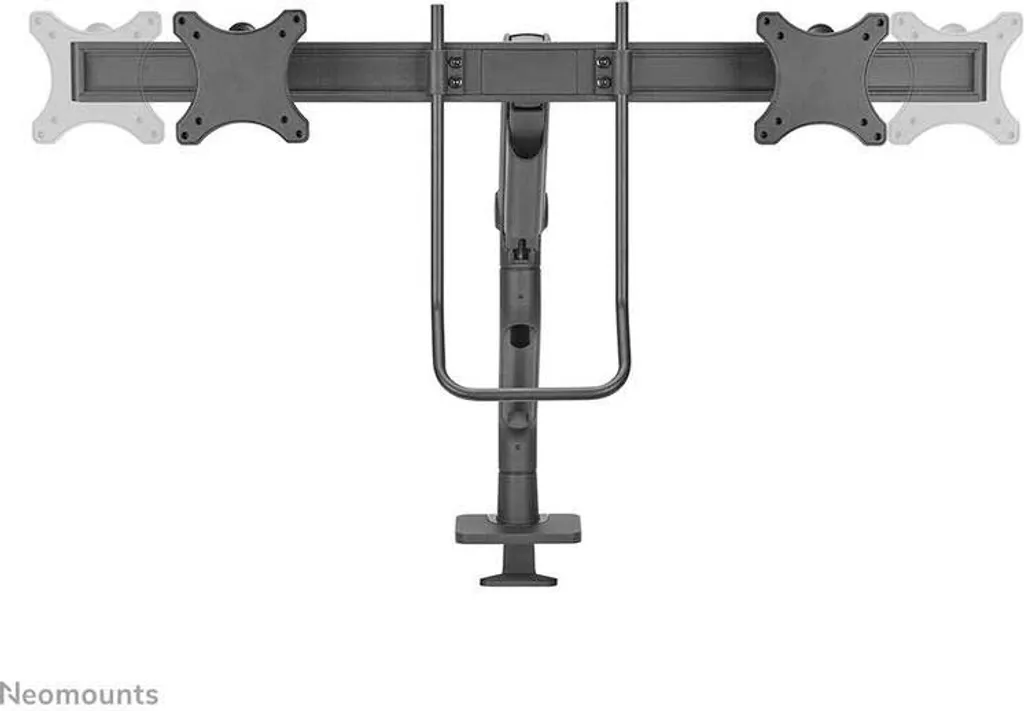 Support Bureau Double Écran pour Télétravail - Installation 17-27 Noir - 15