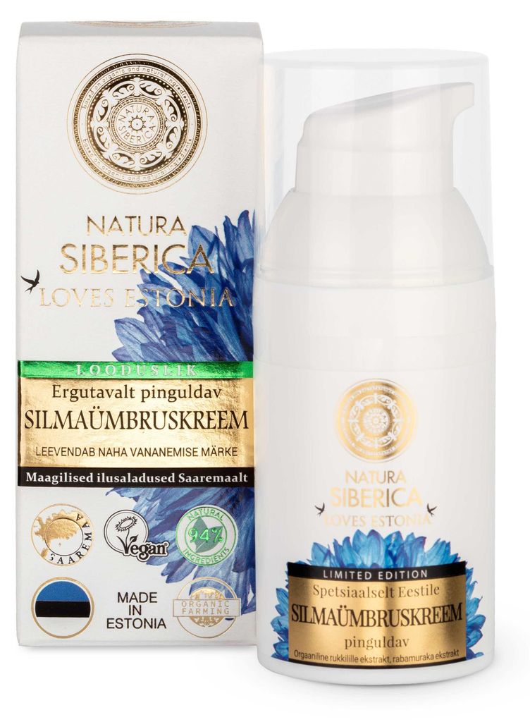 Natura Siberica Loves Estonia Eye Tighten Cream-Lifting, 30 ml