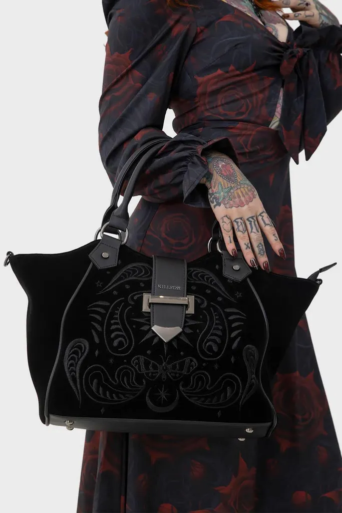 Sac à main KILLSTAR robuste en similicuir pour look alternatif