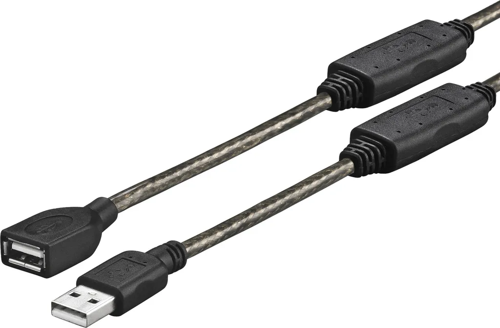 Câble Extension USB A pour Bureau et Salon Vivolink PROUSBAAF5 de 5m