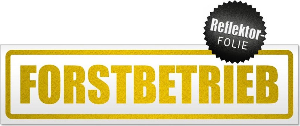 Forstbetrieb Magnetschild Schild magnetisch