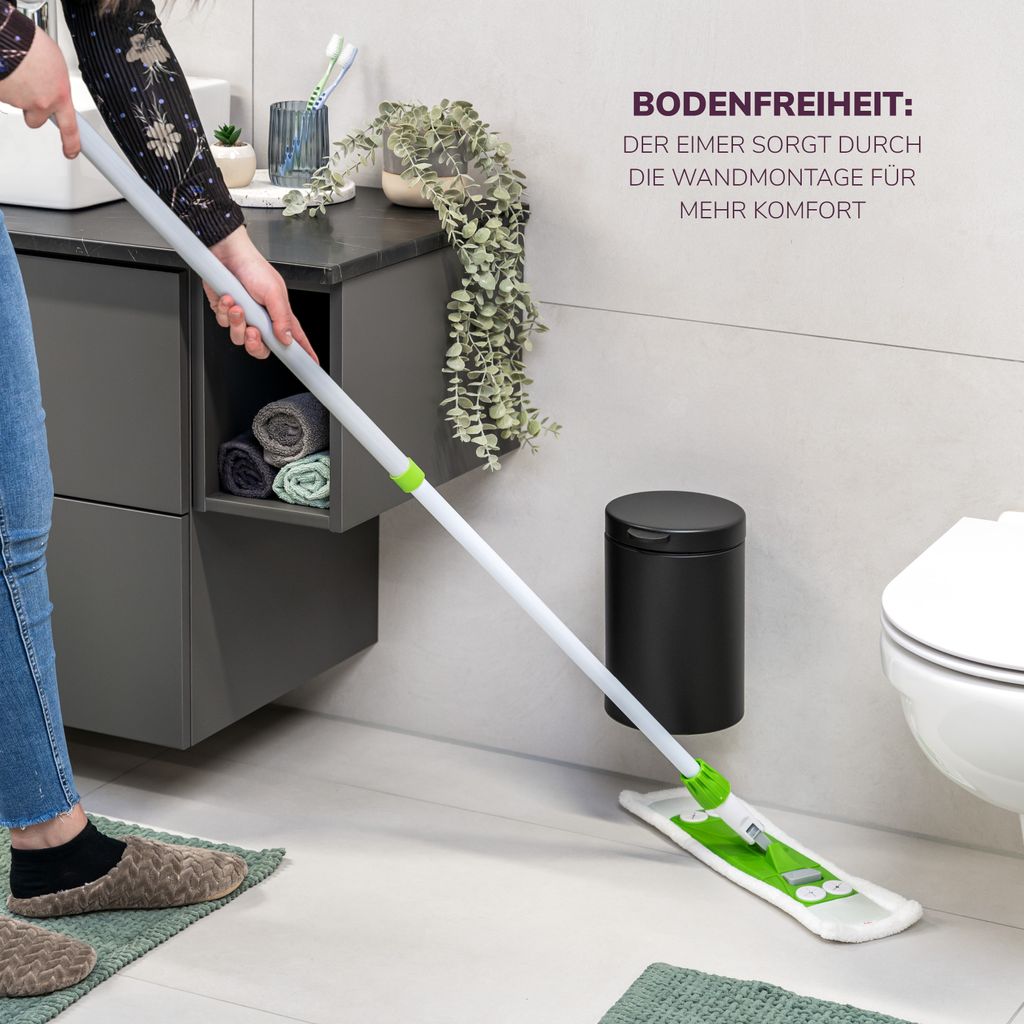 bremermann Wand-Kosmetikeimer 3 l, Badmülleimer Produktbild 4
