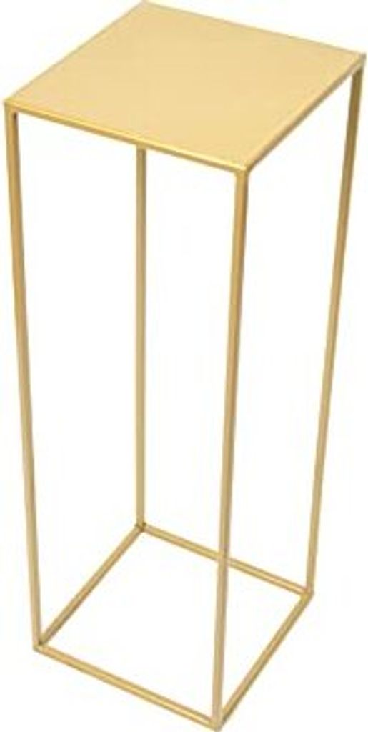 DIXIE STORE Blumenständer - Pflanzenständer aus Metall - 70cm Höhe Gold
