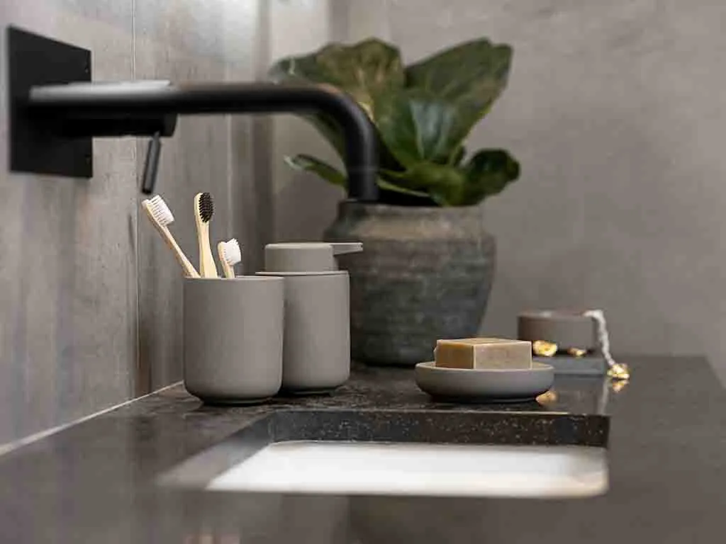 Zone Denmark Ume Dispenser Sapone Taupe 250ml | Accessori Bagno Design - 2