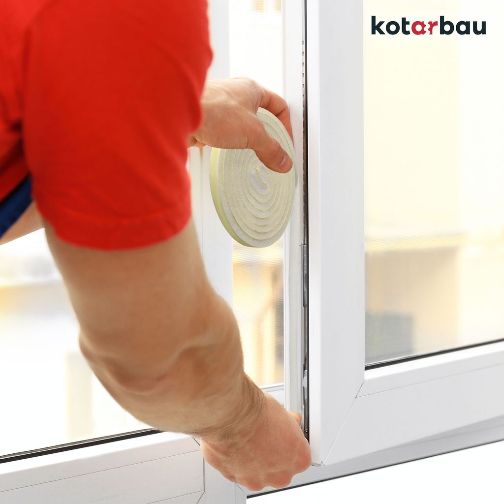 KOTARBAU® 2 St. Dichtungsband Schaumstoff 8x10 mm x 3m Produktbild 2