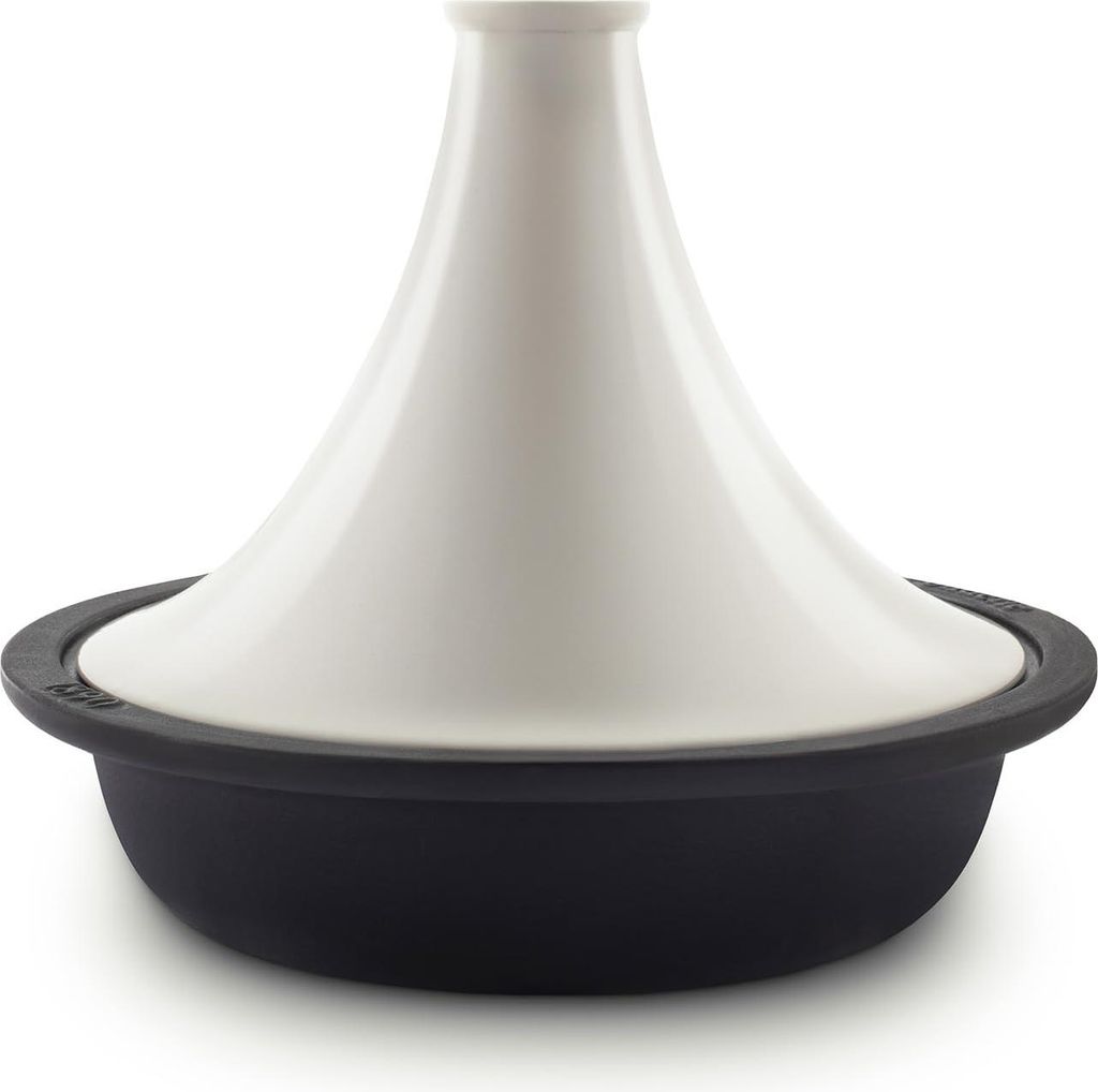 La Fonderie 1890 Tajine aus emailliertem Gusseisen ASILAH, Schüssel aus Gusseisen, Deckel aus emailliertem Gusseisen, Tajines und Couscous, Kapazi...