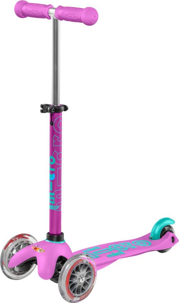Micro Mobility Mini Micro Deluxe Lavender, Kinder, Klassischer Roller, Lavendel, Junge/Mädchen, Asphalt, 50 kg