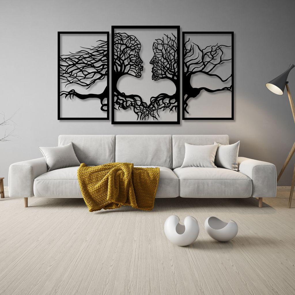 Eyoka durchbrochene Malerei, 3D-Wanddekoration, 3D-Gemälde Produktbild 