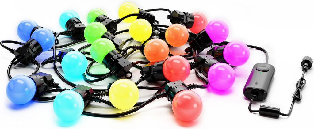 Twinkly Festoon, LED, Multi, Vnútorná / vonkajšia, Obrázok produktu 