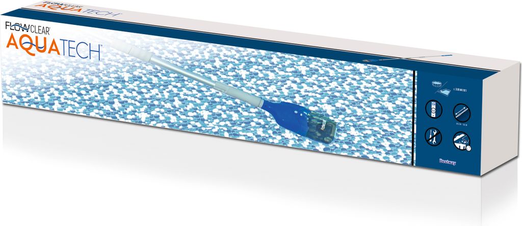 Scopa aspirante pulitore a batteria per piscina e spa Immagine del prodotto 