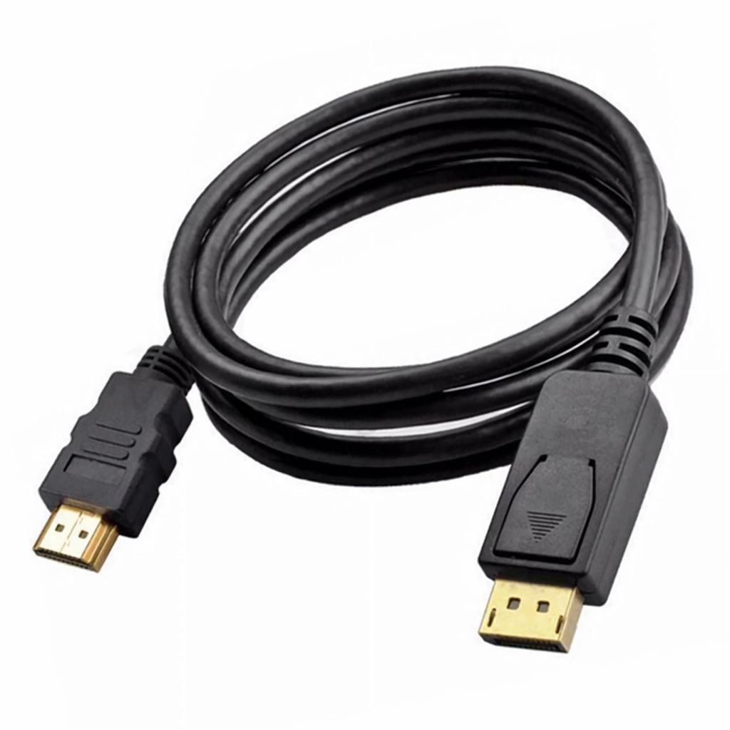 M39 DisplayPort auf HDMI Adapterkabel 1,8 m – DP Stecker zu HDMI Stecker für Laptop, PC & Monitor
