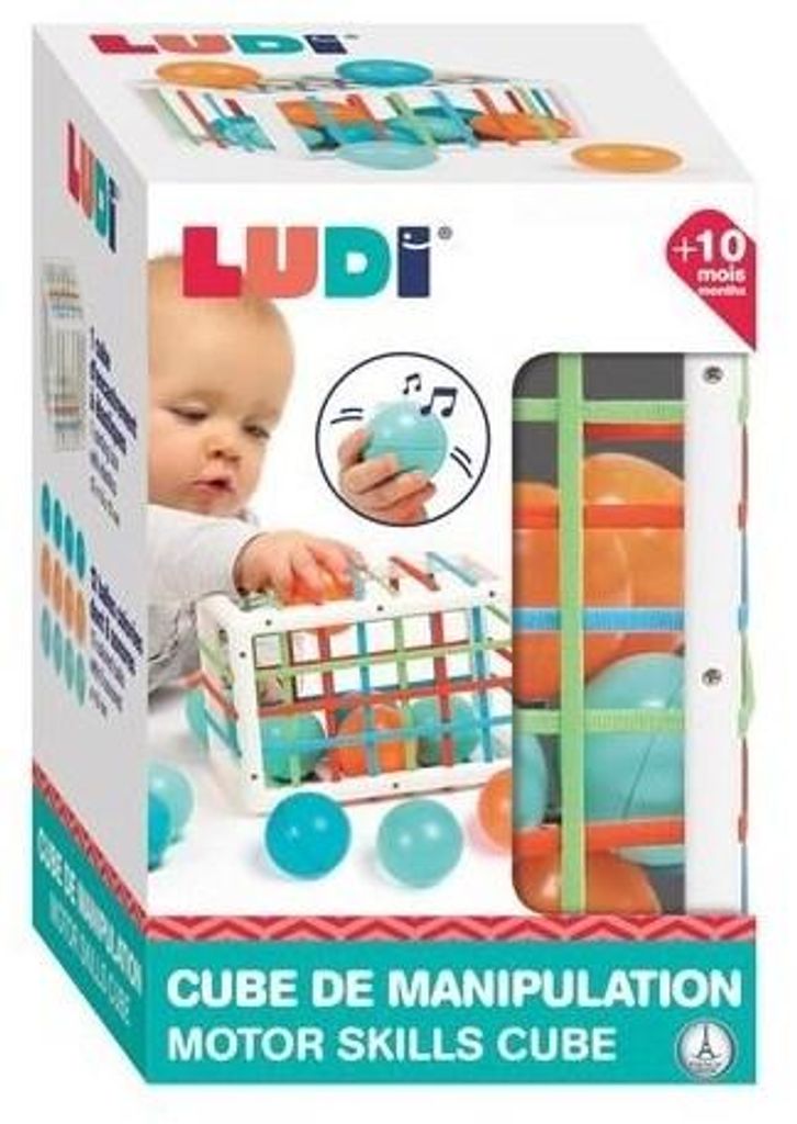 LUDI Sorter Cube manipulateur à parois flexibles Image du produit 
