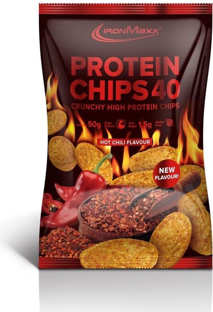 Ironmaxx Protein Chips 40 50 g Hot Chili Kaufland.de