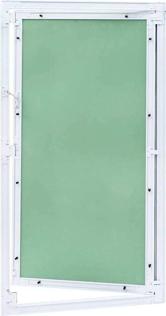 vidaXL Toegangsdeur, groen en zilver, 45 x 85 cm Productafbeelding 
