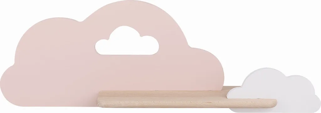 Candellux CLOUD 21-75703 - Luce Notturna LED con Mensola in Legno