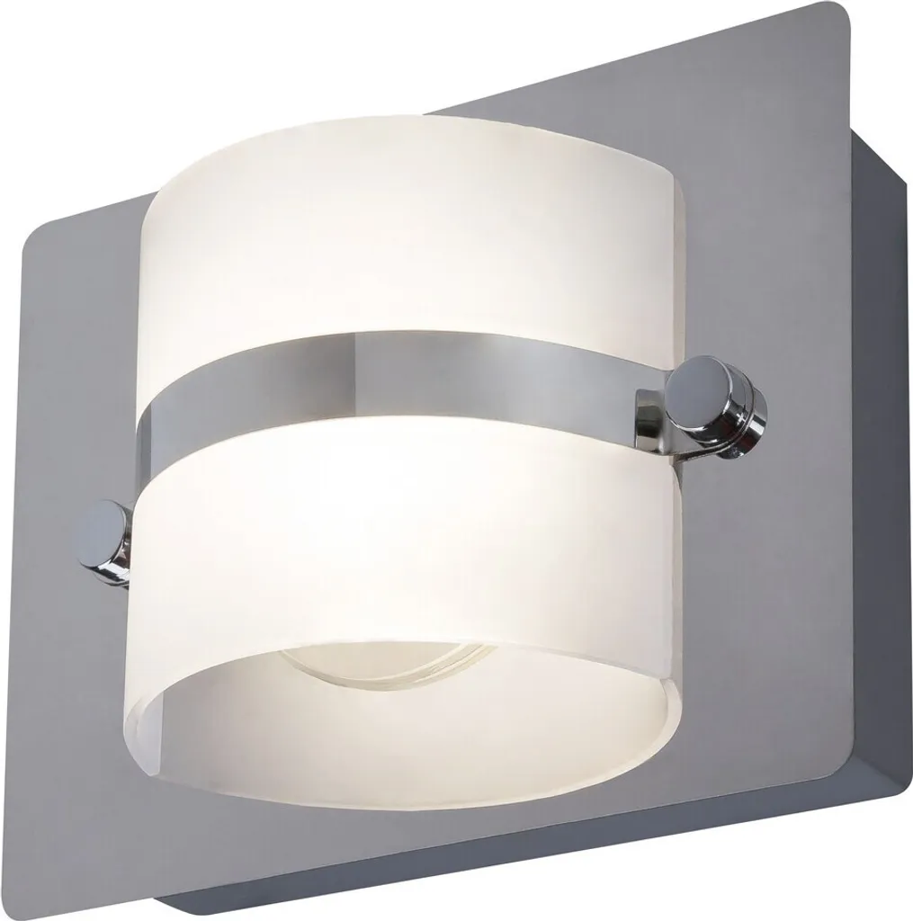 Applique LED Bagno Moderno Rabalux Tony 5489 Argento 16cm 4000K