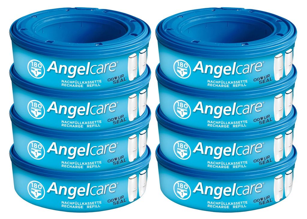 Angelcare 8er-Pack Original Nachfüllkassetten für Angelcare Produktbild 