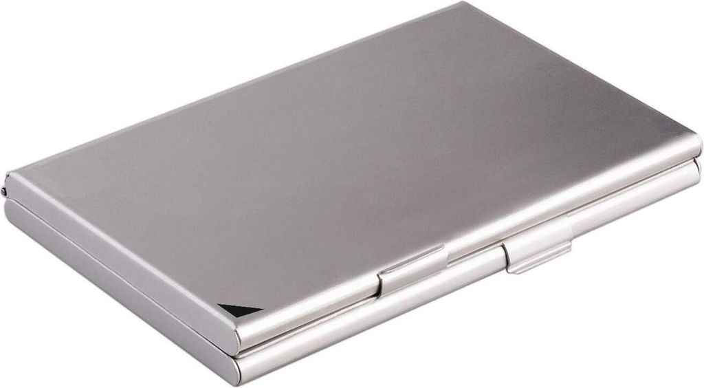 DURABLE Visitenkartenetui Aluminium, 243323 silber Produktbild 