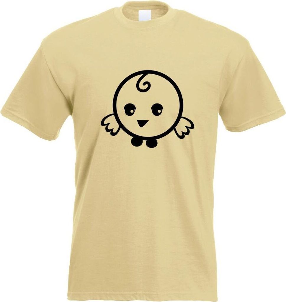 Kiwistar - T-Shirt - Khaki - Sweeti Motiv Bedruckt Funshirt Design Print - mit Motiv Bedruckt - Funshirt Design - Sport - Freizeit - Herren - L