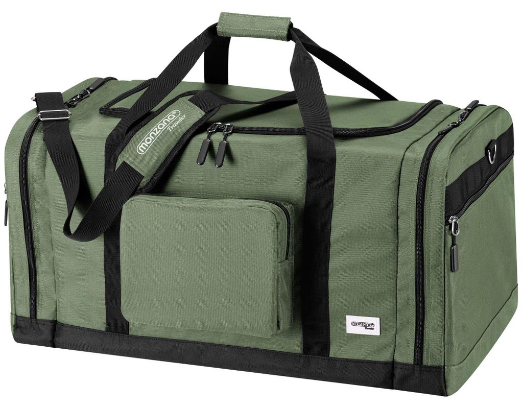 MONZANA® Reisetasche 90L 70x35x35cm Schultergurt Pad Produktbild 