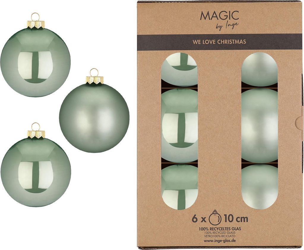 Inge‘s Christmas Decor 16117P106, Kugel-Weihnachtsschmuck, Produktbild 