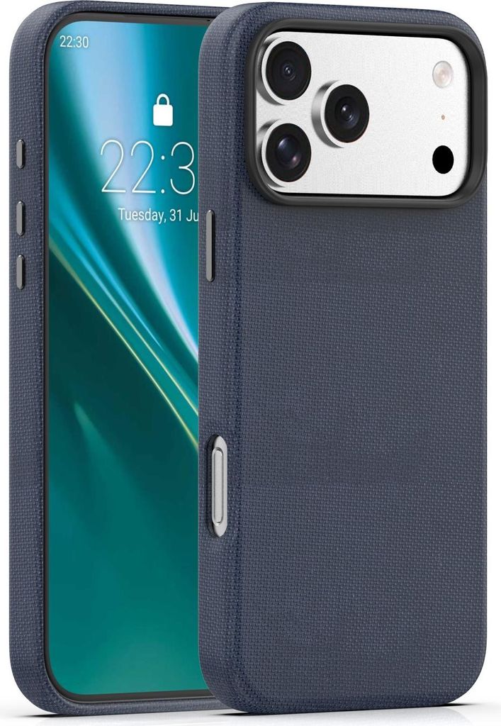 Etteri Elegant Mag Case für iPhone 17 Pro 6,3" Handyhülle Schwarz