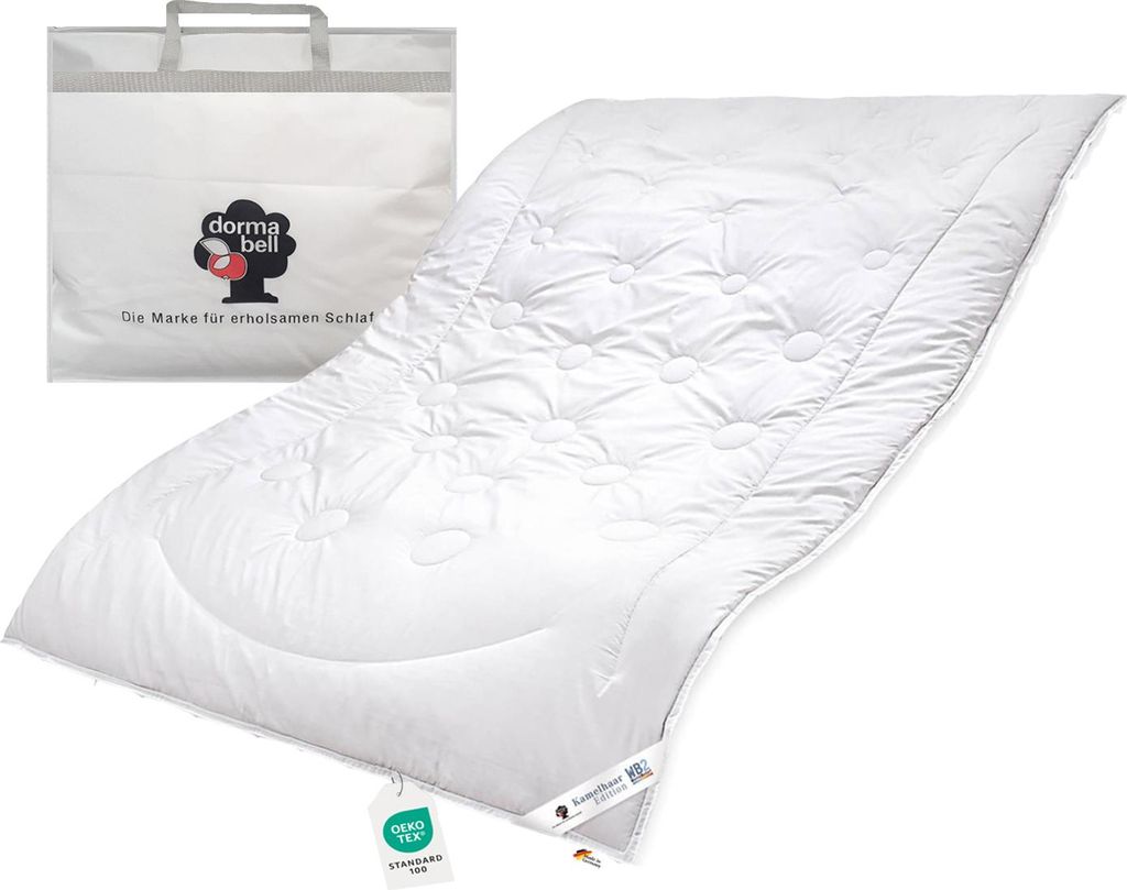 Dormabell Kamelhaar - Flaum Edition WB2 Bettdecke Decke 135x200 800g